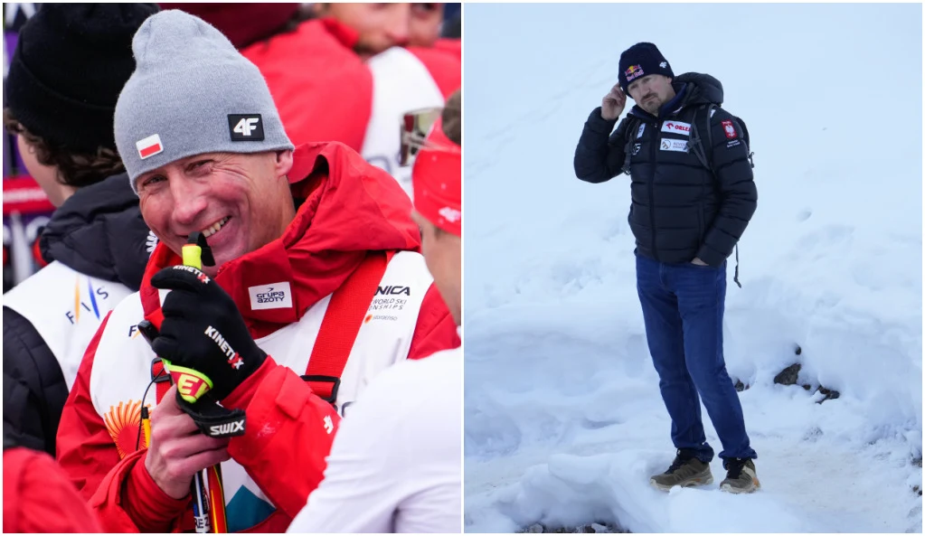 Lukas Bauer (po lewej stronie) i Adam Małysz Lukas Bauer (po lewej stronie) i Adam Małysz