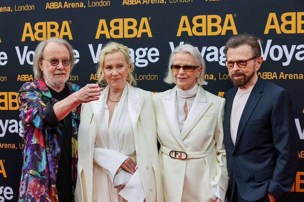 ABBA na premierze widowiska "ABBA Voyage"