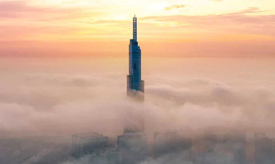 Vinpearl Landmark 81 zajmuje 34 piętra w chmurach