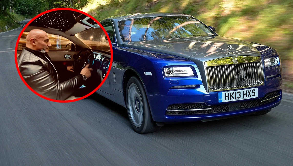 Marcin Najman chwali się Rolls-Roycem Marcin Najman chwali się Rolls-Roycem