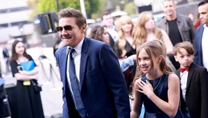 Jeremy Renner z córką Avą Berlina