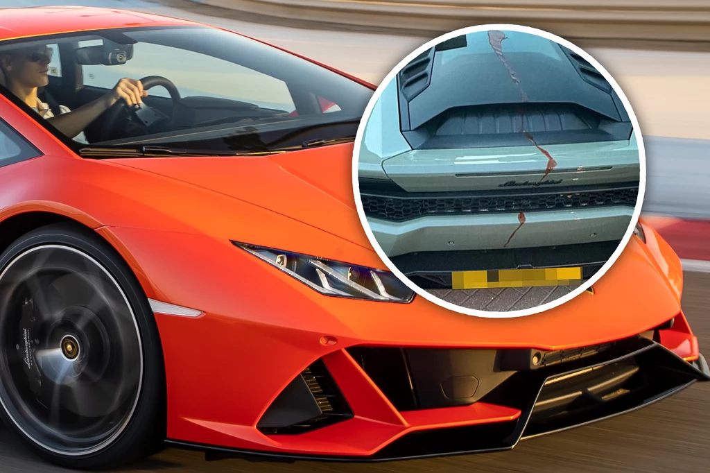 Ozdobili keczupem Lamborghini i szybko pożałowali/Lamborghini/SNWS zrzut ekranu