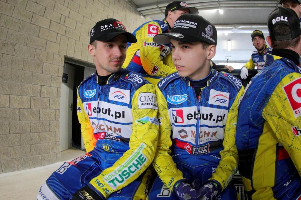 Wiktor Jasiński i Oskar Paluch