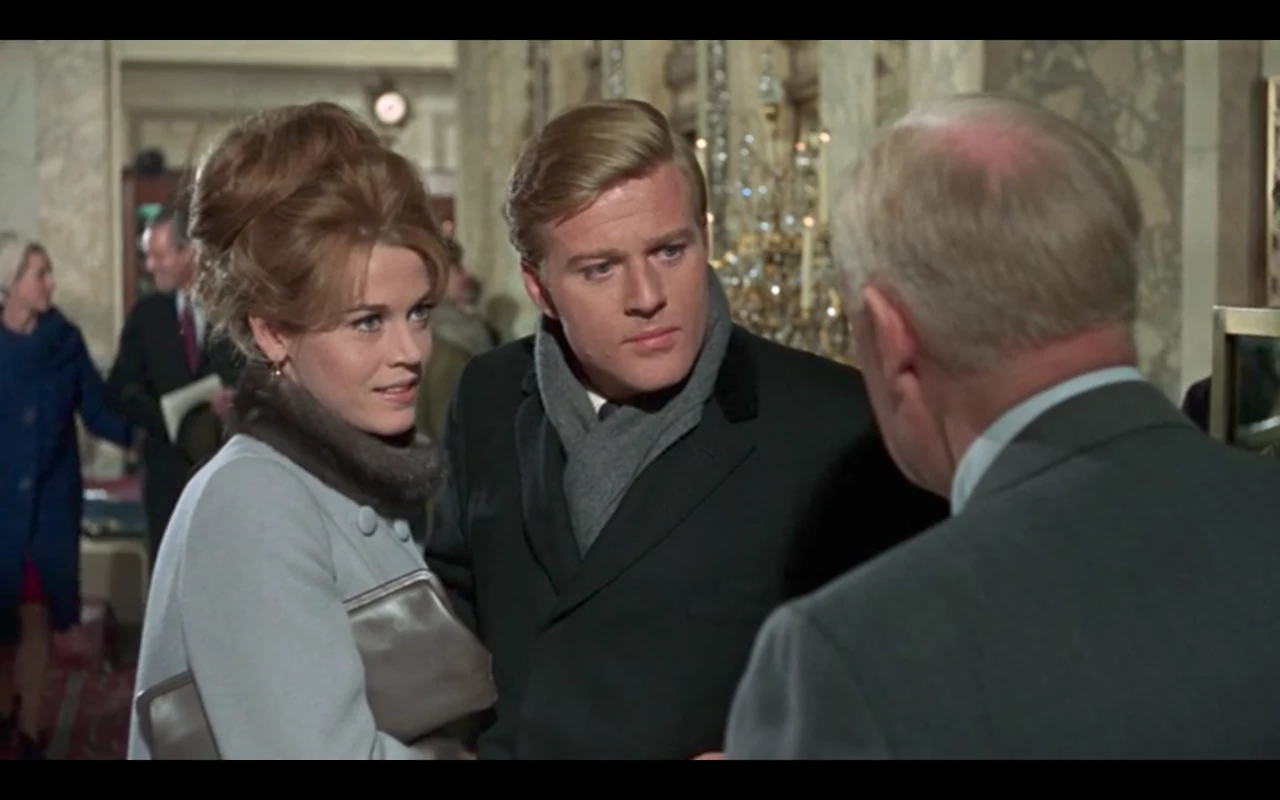 Robert Redford i Jane Fonda w filmie "Boso w parku"