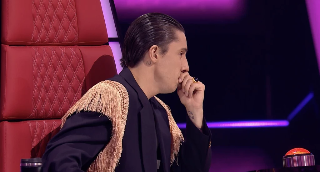 Podczas bitew w "The Voice Kids" u Dawida Kwiatkowskiego nie brakło wzruszeń