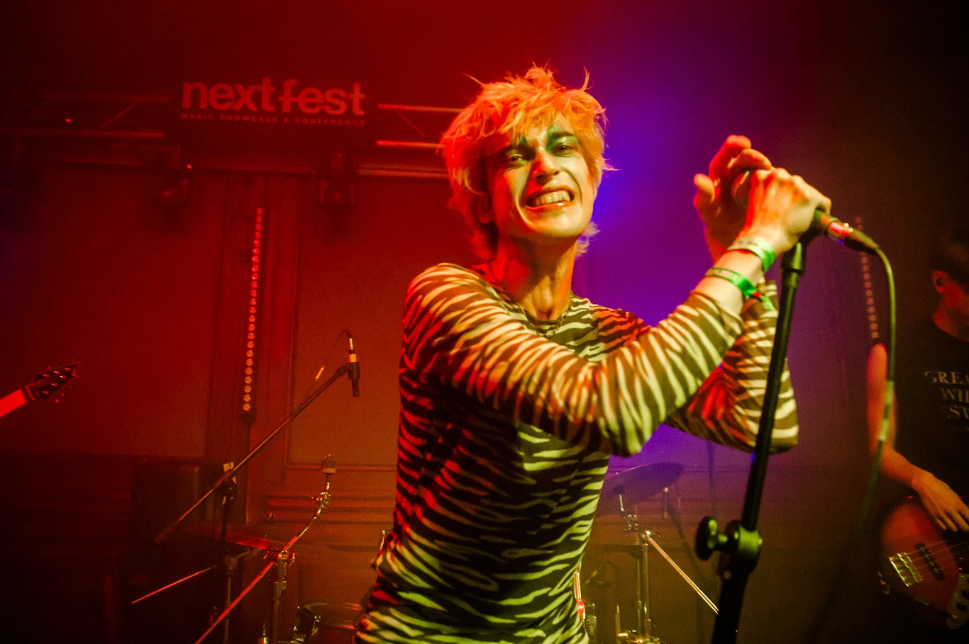 Zobacz zdjęcia z pierwszego dnia NEXT FEST Music Showcase & Conference. Na zdjęciu: Swayzee Zobacz zdjęcia z pierwszego dnia NEXT FEST Music Showcase & Conference. Na zdjęciu: Swayzee