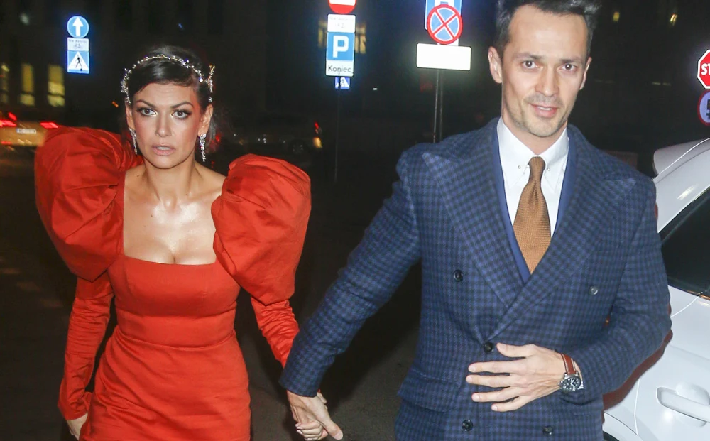 Alżbeta Lenska i Rafał Cieszyński Alżbeta Lenska i Rafał Cieszyński