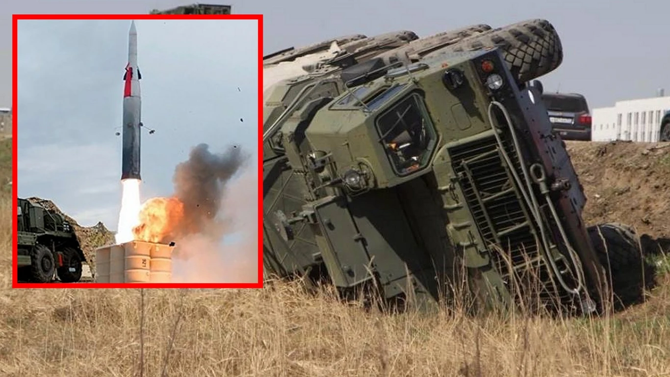 Rosjanie zniszczyli swój potężny system obrony S-400 Rosjanie zniszczyli swój potężny system obrony S-400