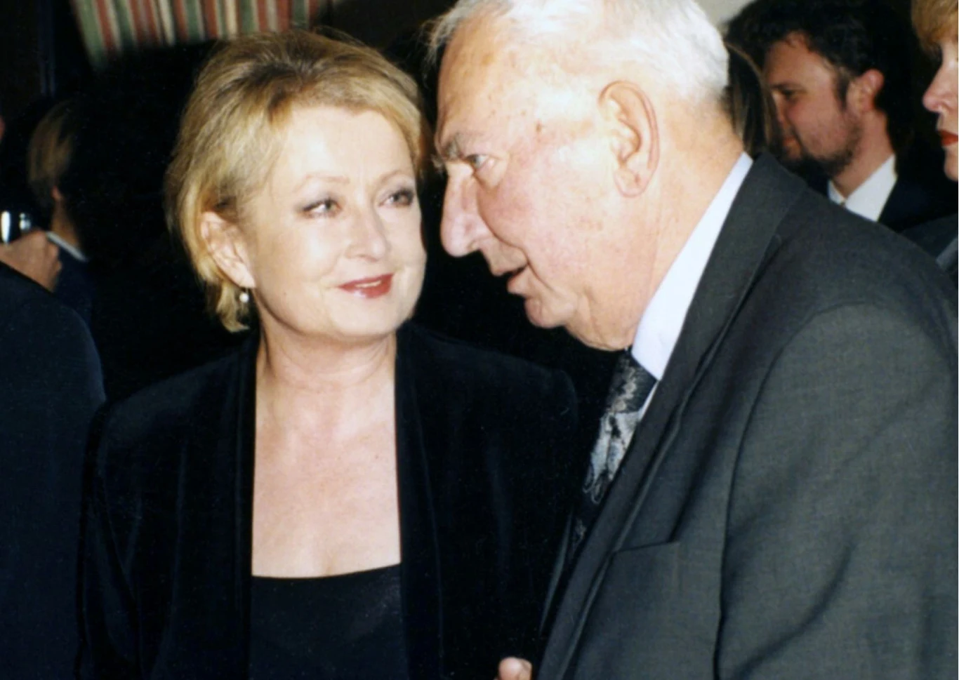 Magdalena Zawadzka, Gustaw Holoubek Magdalena Zawadzka, Gustaw Holoubek