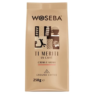Woseba Ti Meriti Un Caffè Crema E Aroma Kawa palona mielona 250 g - 0