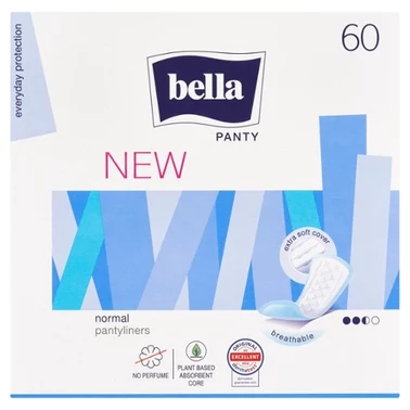 Bella Panty New Wkładki higieniczne 60 sztuk - 0