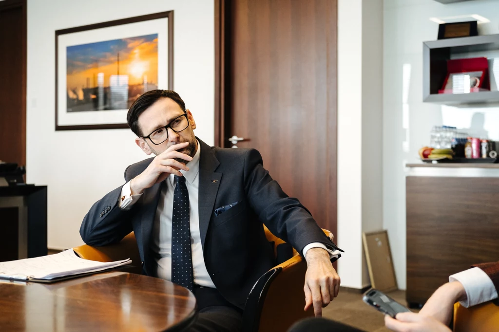 Daniel Obajtek, prezes PKN Orlen, fot. Łukasz Uszyński Orlen