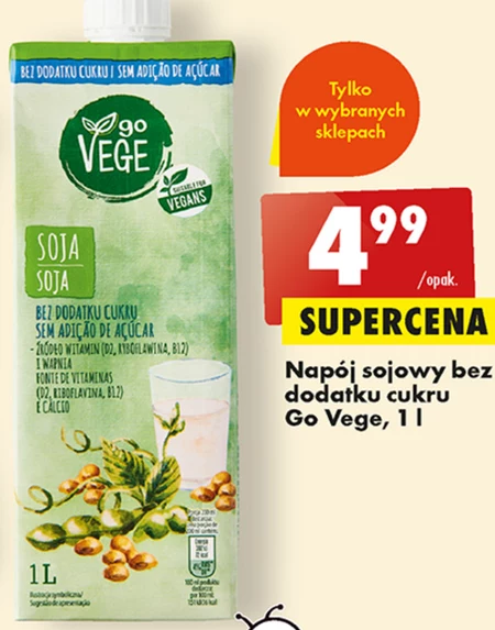 Napój sojowy Go Vege