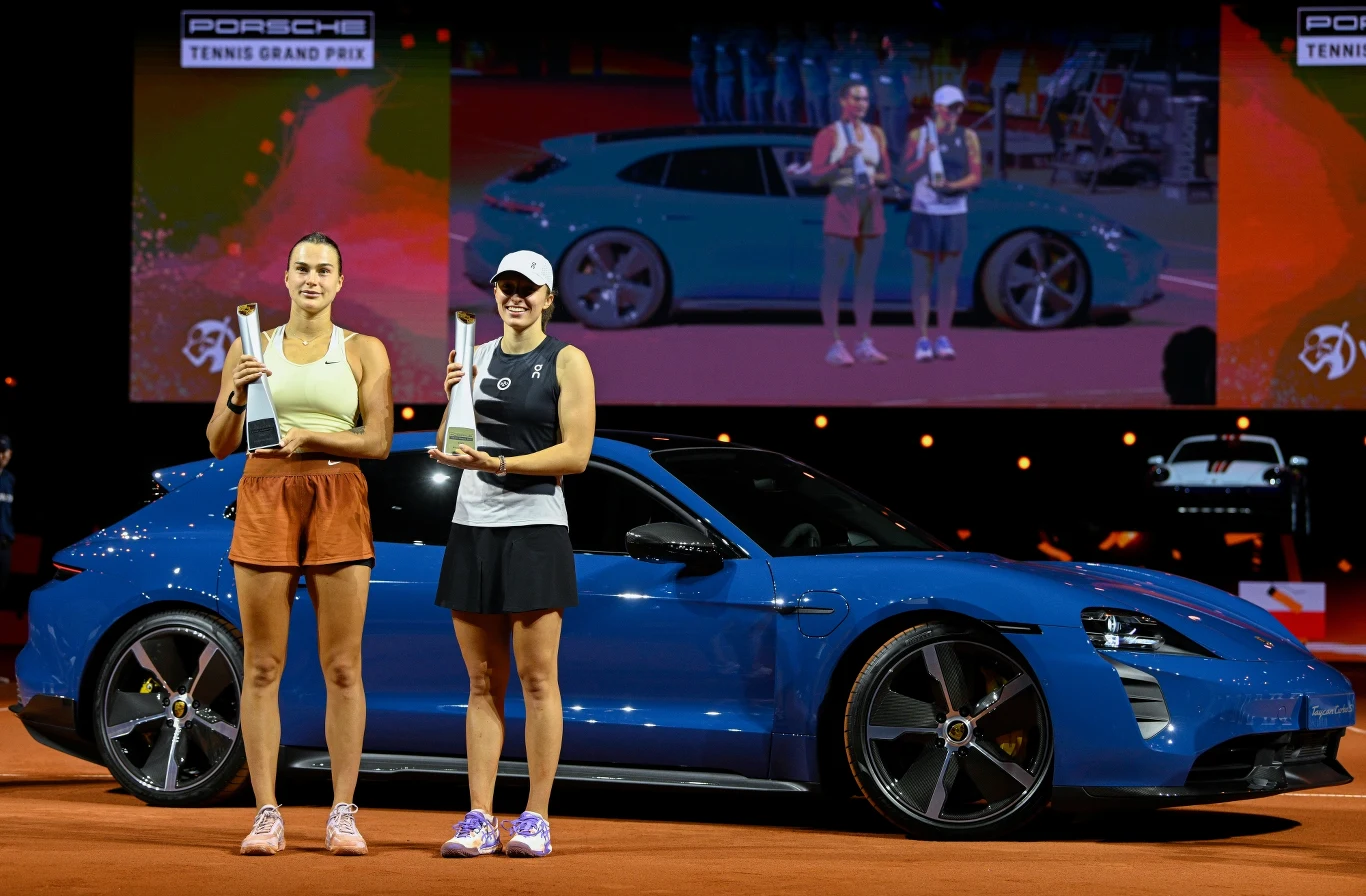 Iga Świątek i Aryna Sabalenka Iga Świątek i Aryna Sabalenka