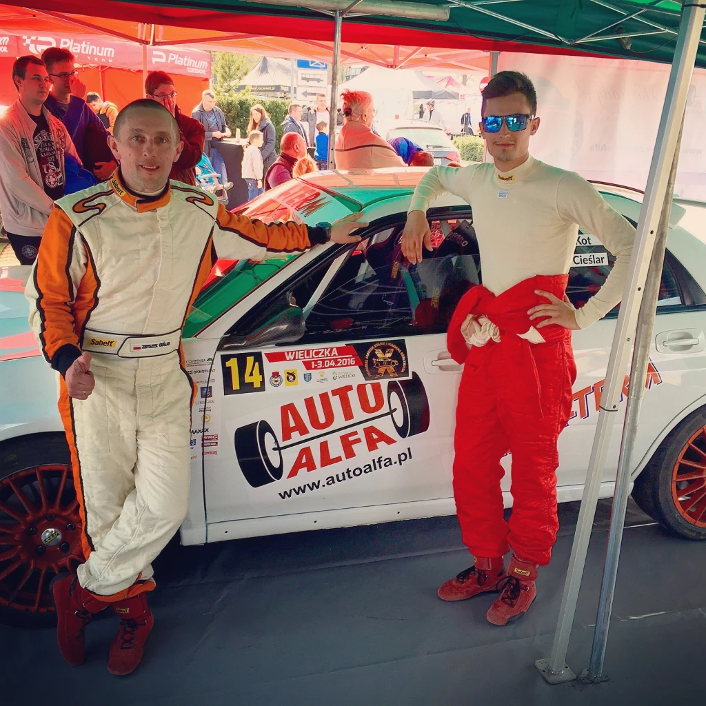 Maciej Kot z nieżyjącym już Zbigniewem Cieślarem Maciej Kot z nieżyjącym już Zbigniewem Cieślarem