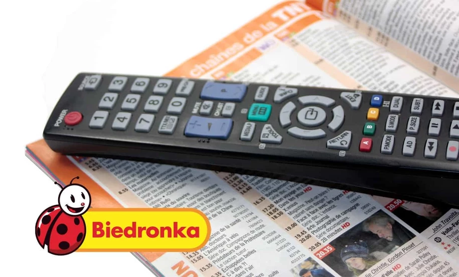 Biedronka promuje Tygodnik "Kropka TV" w nowej odsłonie