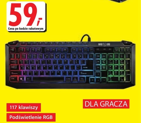 Klawiatura dla graczy Mad Dog