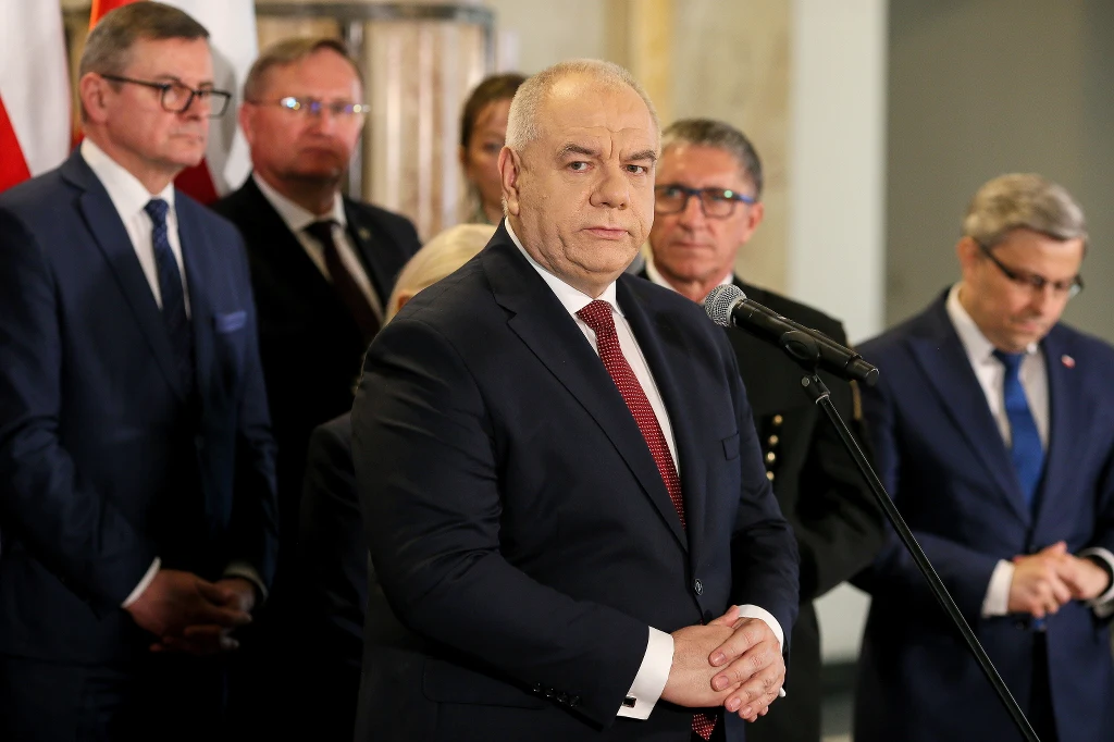 Jacek Sasin przypomniał, że 70 proc. polskiej energii wciąż powstaje z węgla