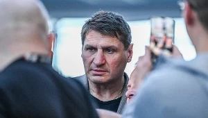 Andrzej Gołota podczas gali bokserskiej Knockout Boxing Night 27 w Jasionce