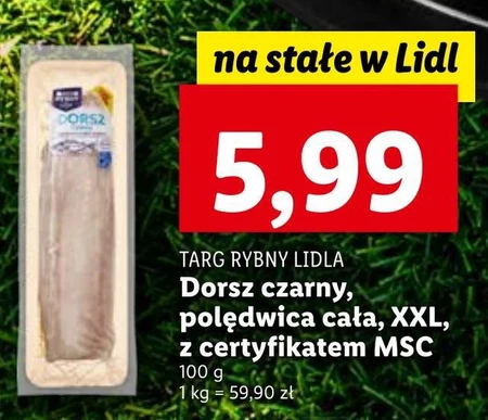 Dorsz Targ rybny Lidla