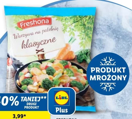 Mrożone warzywa Freshona