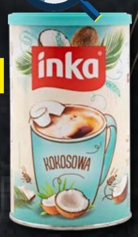 Inka Rozpuszczalna kawa zbożowa z kokosem 120 g
