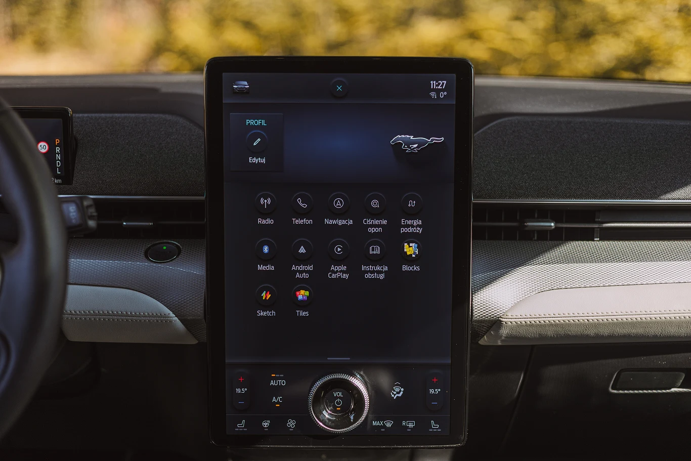 Ford Mustang Mach-E Frost White