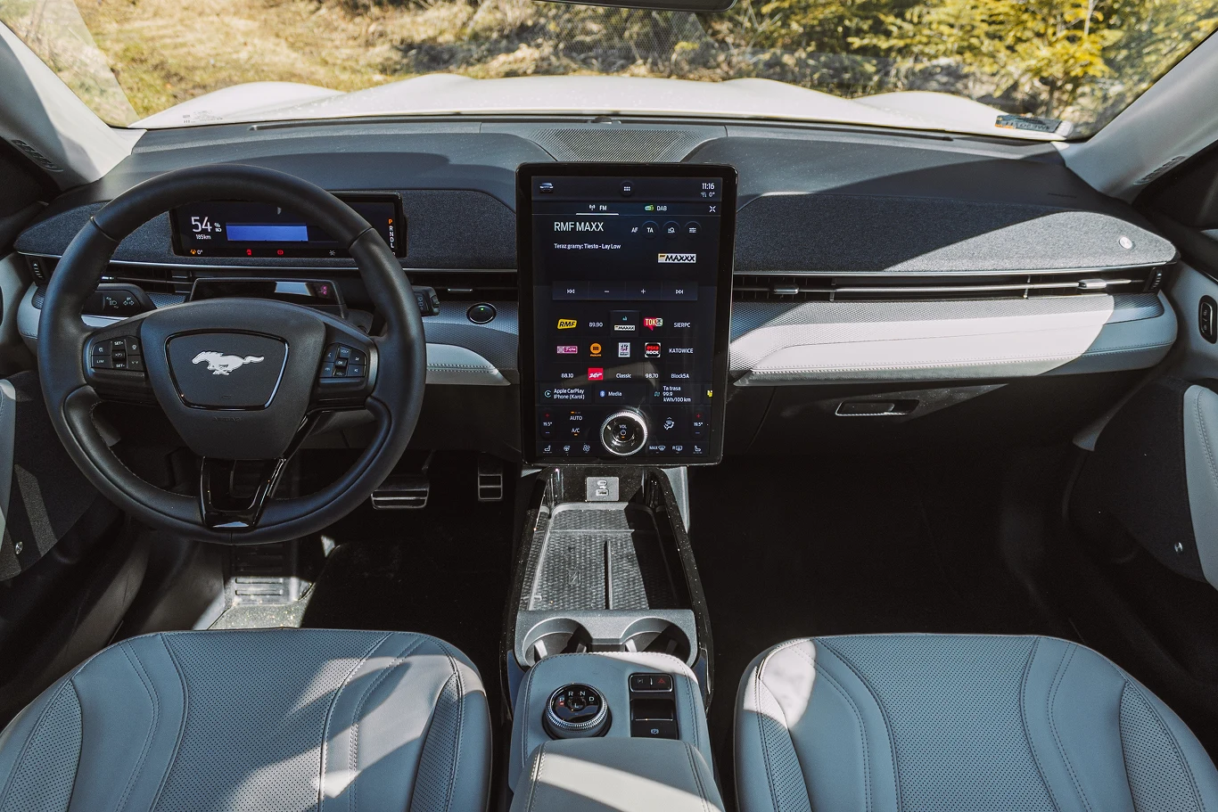 Ford Mustang Mach-E Frost White