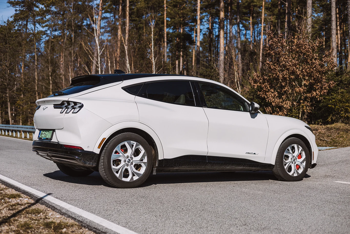 Ford Mustang Mach-E Frost White