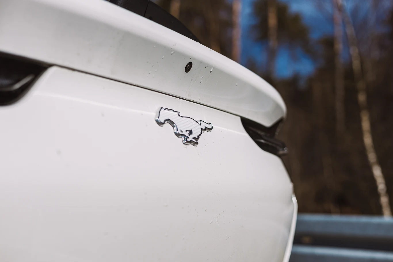 Ford Mustang Mach-E Frost White