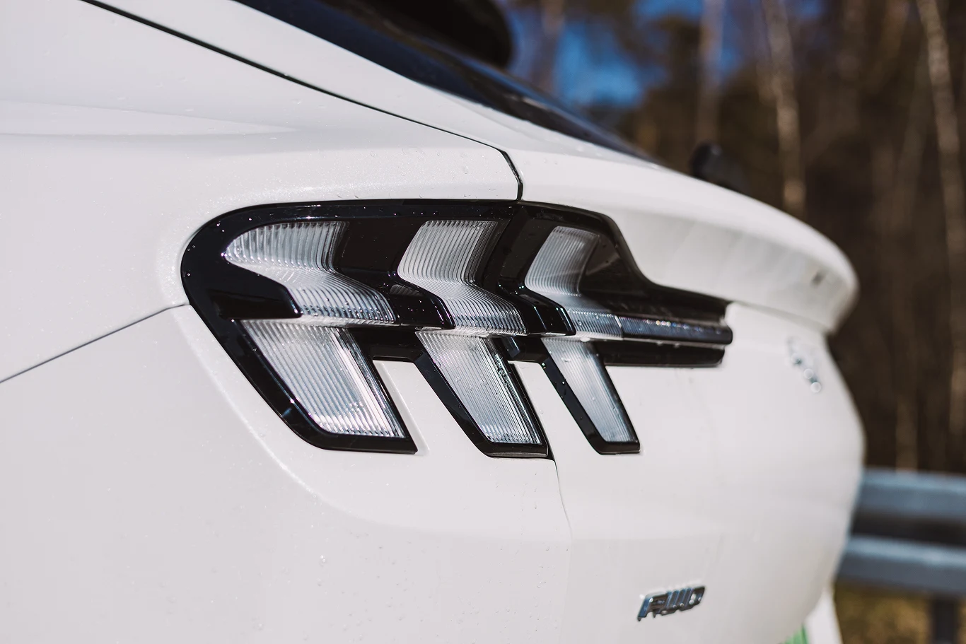 Ford Mustang Mach-E Frost White