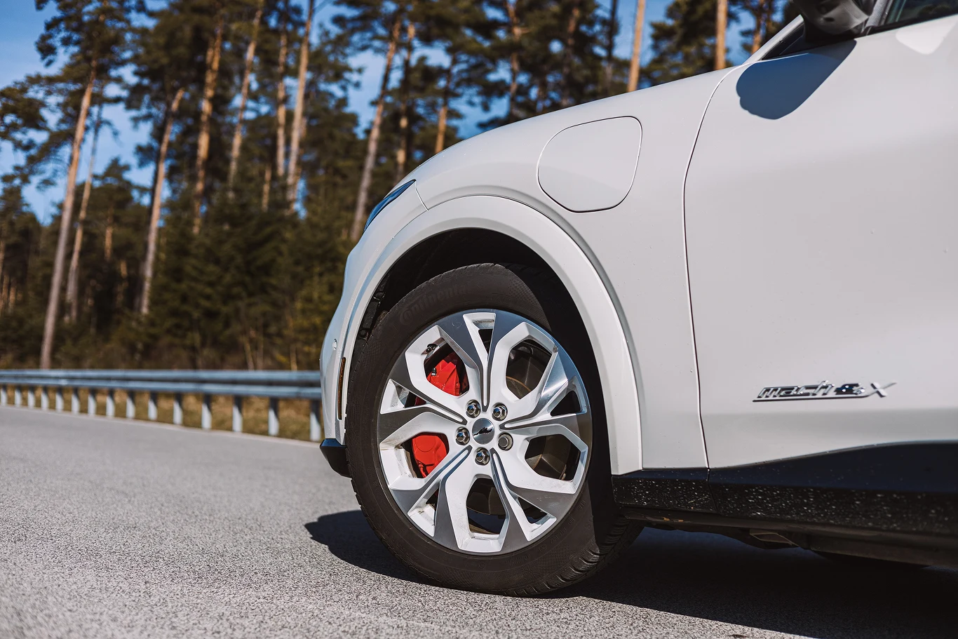 Ford Mustang Mach-E Frost White