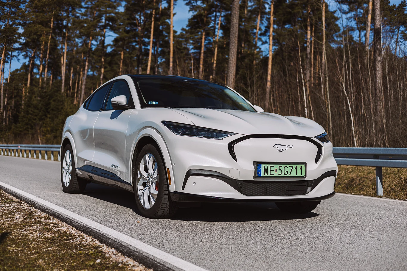 Ford Mustang Mach-E Frost White