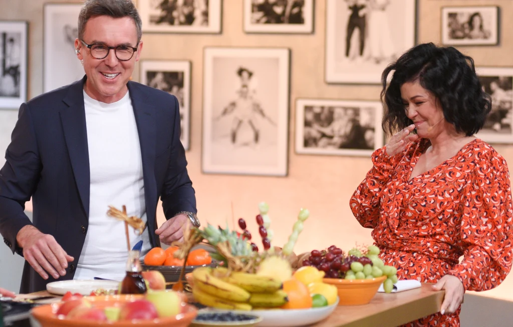 Maciej Kurzajewski i Kasia Cichopek Maciej Kurzajewski i Kasia Cichopek