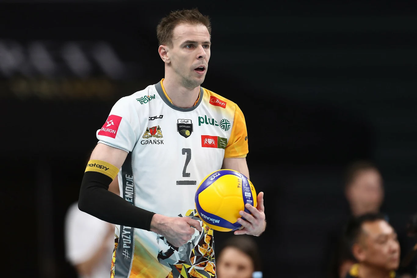 Mariusz Wlazły w barwach Trefla Gdańsk