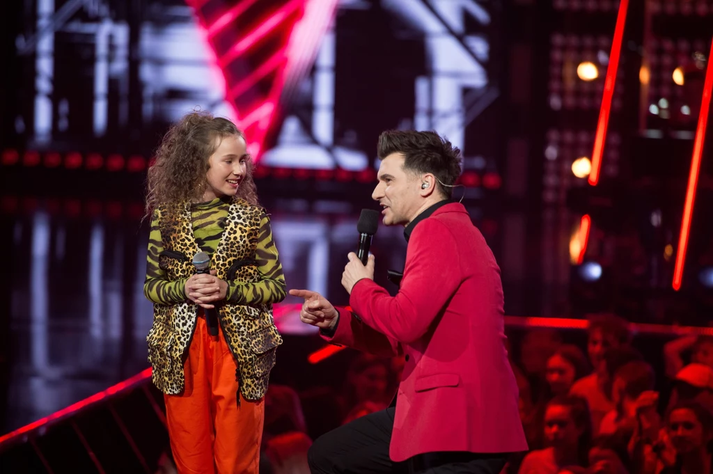 Ola Gwazdacz i Tomasz Kammel w "The Voice Kids"