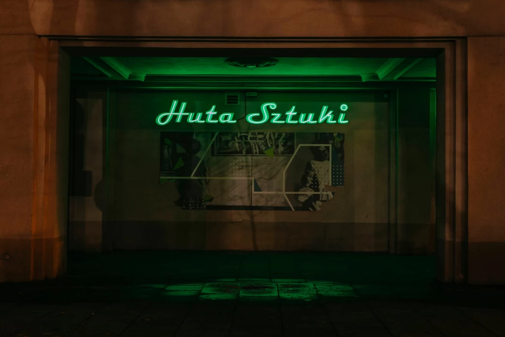 Neon "Huta Sztuki" 