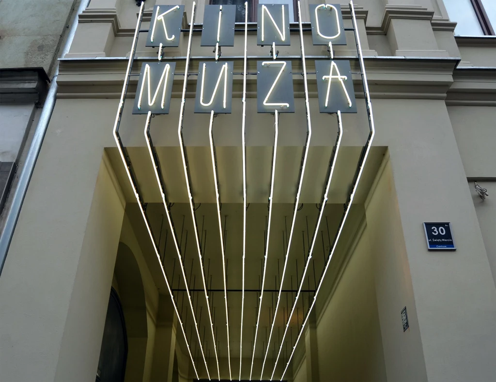 Neon "Kino Muza" w Poznaniu