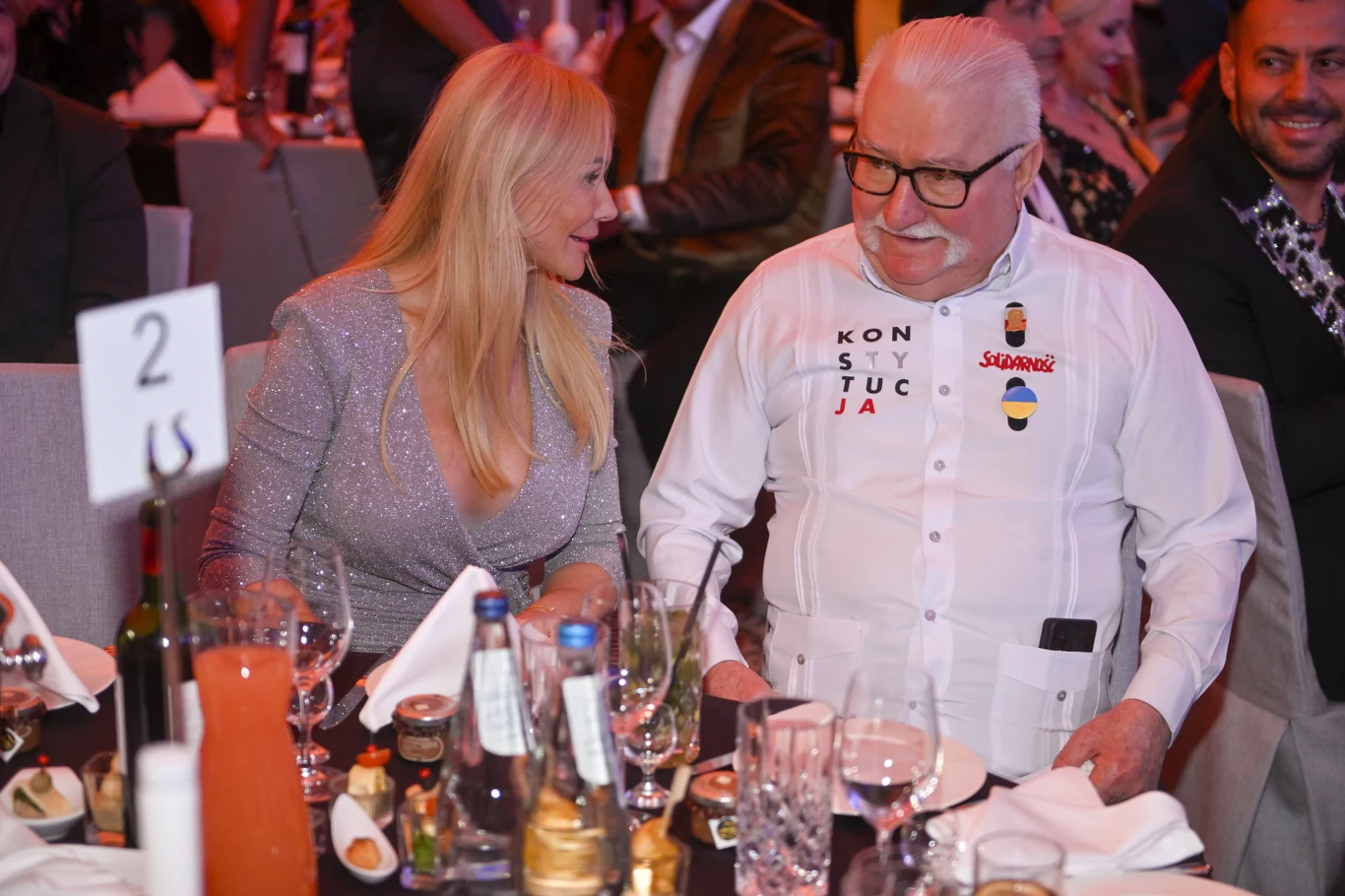 Beata Drzazga, Lech Wałęsa Beata Drzazga, Lech Wałęsa