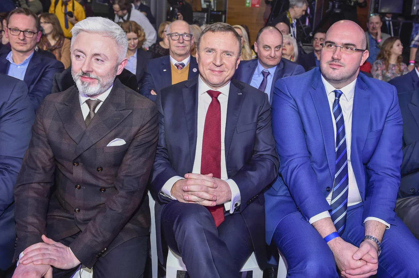 Jarosław Olechowski i Jacek Kurski Jarosław Olechowski i Jacek Kurski