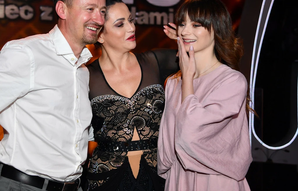 Adam Małysz, Iza Małysz i Karolina Małysz Adam Małysz, Iza Małysz i Karolina Małysz