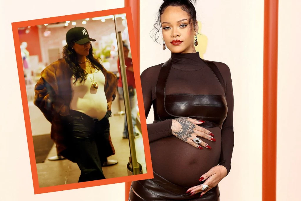 Rihanna chętnie eksponuje ciążowy brzuch. Tak teraz wygląda słynna piosenkarka