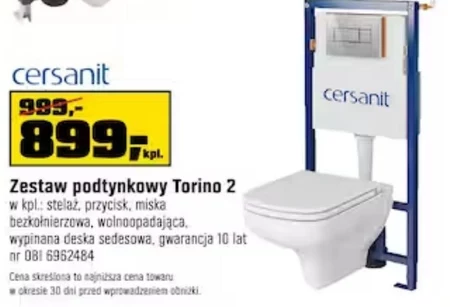 Zestaw podtynkowy Cersanit