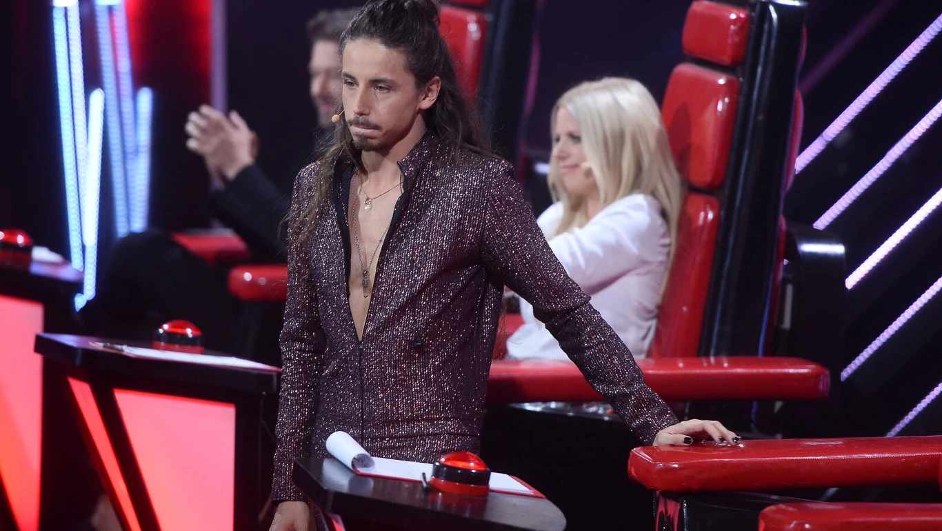 Michał Szpak podczas jednego z odcinków "The Voice of Poland" Michał Szpak podczas jednego z odcinków "The Voice of Poland"