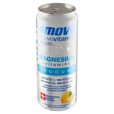 4Move Active Vitamin Gazowany napój smak cytrusów 330 ml - 8