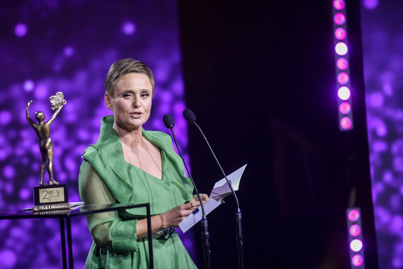 Kinga Preis z Telekamerą Aktorka 25-lecia
