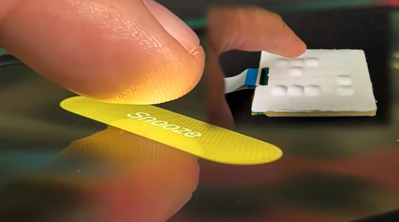 Fizyczne klawisze na żądanie. To wyświetlacze przyszłości Fizyczne klawisze na żądanie. To wyświetlacze przyszłości