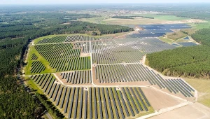 Nowa farma fotowoltaiczna w Wielbarku zajmuje ok. 119 ha