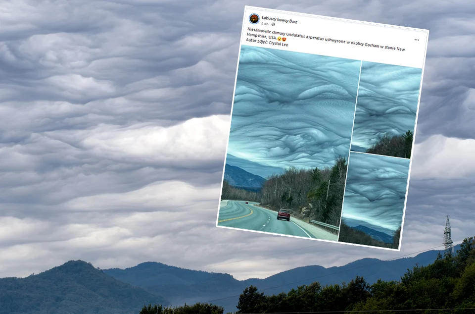 W Stanach Zjednoczonych zaobserwowano niezwykłą chmurę W Stanach Zjednoczonych zaobserwowano niezwykłą chmurę