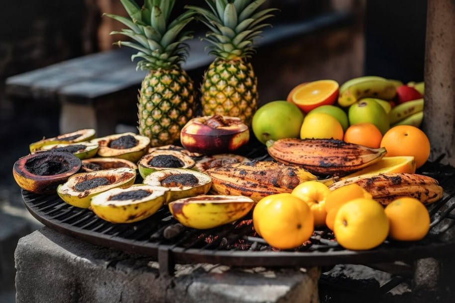 grillowanie owoców to dobry pomysł na majówkę